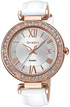 Японские наручные женские часы Casio SHE-4057PGL-7AUER. Коллекция Sheen