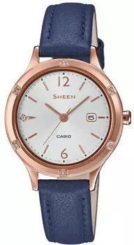 Японские наручные женские часы Casio SHE-4533PGL-7BUER. Коллекция Sheen