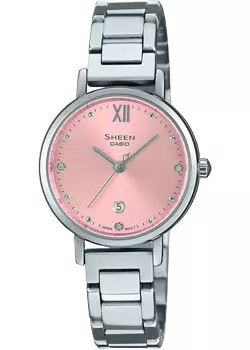 Японские наручные женские часы Casio SHE-4540D-4A. Коллекция Sheen