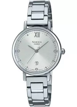 Японские наручные женские часы Casio SHE-4540D-7A. Коллекция Sheen