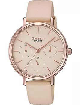 Японские наручные женские часы Casio SHE-4541CGL-4AUDF. Коллекция Sheen