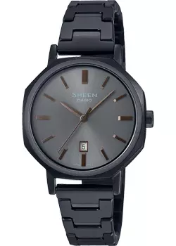 Японские наручные женские часы Casio SHE-4554BD-8A. Коллекция Sheen