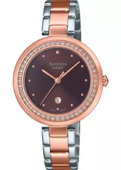 Японские наручные женские часы Casio SHE-4556SPG-5A. Коллекция Sheen