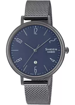 Японские наручные женские часы Casio SHE-4562BM-2A. Коллекция Sheen