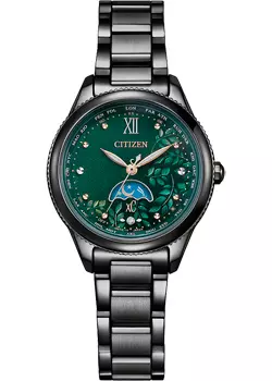 Японские наручные женские часы Citizen EE1007-59W. Коллекция xC