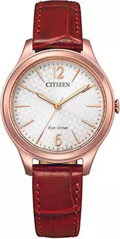 Японские наручные женские часы Citizen EM0508-12A. Коллекция Elegance