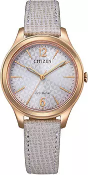 Японские наручные женские часы Citizen EM0509-10A. Коллекция Elegance