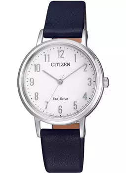 Японские наручные женские часы Citizen EM0571-16A. Коллекция Eco-Drive