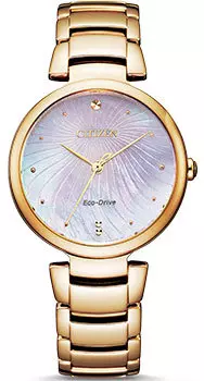 Японские наручные женские часы Citizen EM0853-81Y. Коллекция Elegance