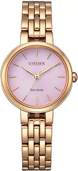 Японские наручные женские часы Citizen EM0993-82X. Коллекция Elegance