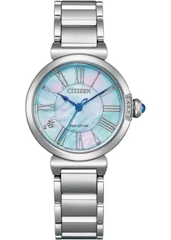 Японские наручные женские часы Citizen EM1060-87N. Коллекция Eco-Drive