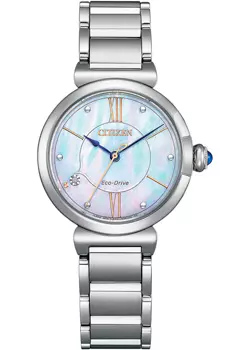 Японские наручные женские часы Citizen EM1070-83D. Коллекция Elegance