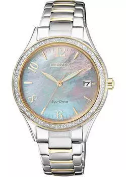 Японские наручные женские часы Citizen EO1184-81D. Коллекция Eco-Drive