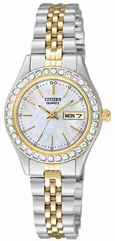 Японские наручные женские часы Citizen EQ0534-50D. Коллекция Elegance
