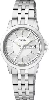 Японские наручные женские часы Citizen EQ0601-54AE. Коллекция Basic