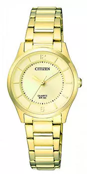 Японские наручные женские часы Citizen ER0203-85P. Коллекция Classic