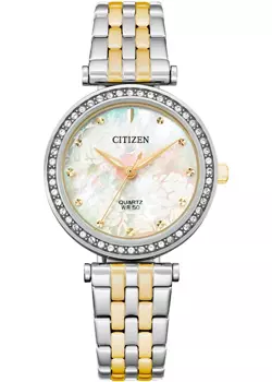 Японские наручные женские часы Citizen ER0214-54D. Коллекция Elegance