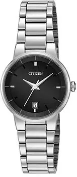 Японские наручные женские часы Citizen EU6010-53E. Коллекция Classic
