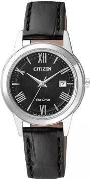 Японские наручные женские часы Citizen FE1081-08E. Коллекция Eco-Drive