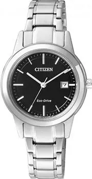 Японские наручные женские часы Citizen FE1081-59E. Коллекция Eco-Drive