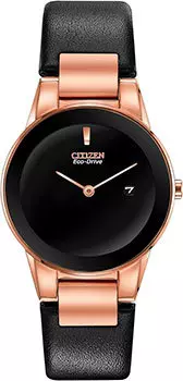 Японские наручные женские часы Citizen GA1058-16E. Коллекция Eco-Drive