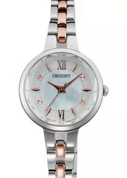 Японские наручные женские часы Orient QC16002W. Коллекция Dressy Elegant Ladies