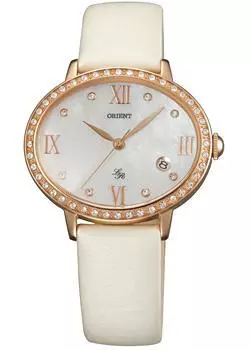 Японские наручные женские часы Orient UNEK002W. Коллекция Lady Rose