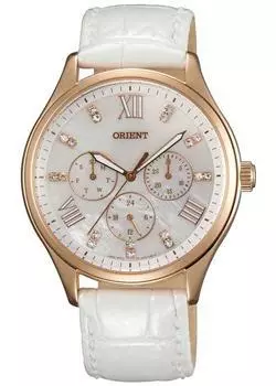 Японские наручные женские часы Orient UX01002W. Коллекция Fashionable Quartz