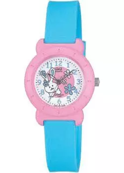 Японские наручные женские часы Q&amp;Q VP81J001. Коллекция Kids