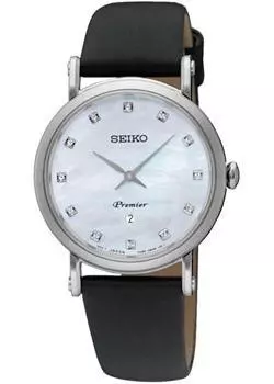 Японские наручные женские часы Seiko SXB433P2. Коллекция Premier