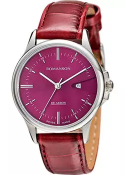 женские часы Romanson CL5A10LLW(WINE). Коллекция De Arbon