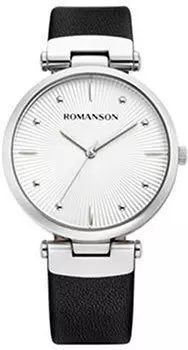 женские часы Romanson RL0B12LLW(WH). Коллекция Leather