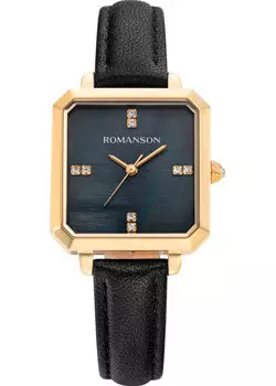 женские часы Romanson RL0B14LLG(BK). Коллекция Giselle