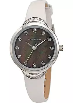 женские часы Romanson RL4203QLW(BK). Коллекция Giselle