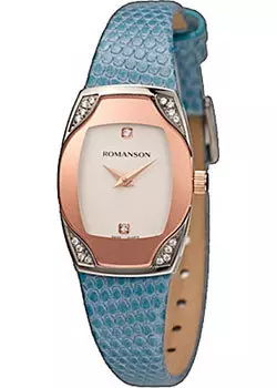 женские часы Romanson RL4204QLJ(WH)L.BU. Коллекция Giselle