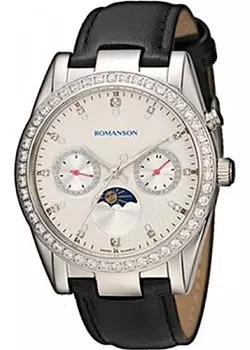женские часы Romanson RL4210QLW(WH). Коллекция Adel