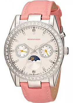 женские часы Romanson RL4210QLW(WH)PINK. Коллекция Adel