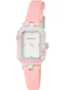 женские часы Romanson RL6A16QLW(WH)PINK. Коллекция Giselle