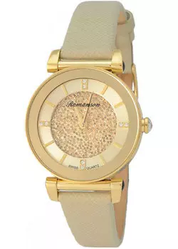 женские часы Romanson RL6A29LLG(GD). Коллекция Giselle