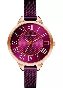 женские часы Romanson RM0B05LLR(PUR). Коллекция Giselle