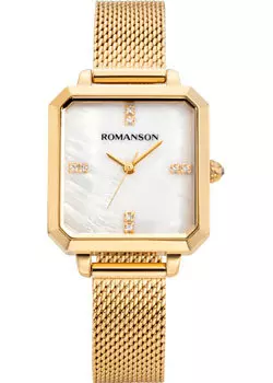 женские часы Romanson RM0B14LLG(WH). Коллекция Giselle
