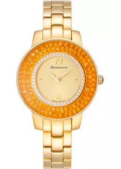 женские часы Romanson RM7A29QLG(GD). Коллекция Giselle