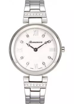 женские часы Romanson RM8A15QLW(WH). Коллекция Giselle