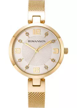 женские часы Romanson RM8A18LLG(WH). Коллекция Giselle