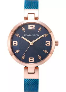 женские часы Romanson RM8A18LLR(BU). Коллекция Giselle