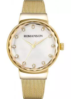 женские часы Romanson RM8A24LLG(WH). Коллекция Giselle