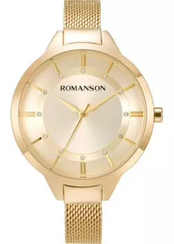 женские часы Romanson RM8A28LLG(GD). Коллекция Giselle