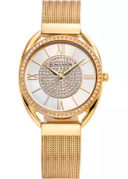 женские часы Romanson RM8A47TLG(WH). Коллекция Giselle