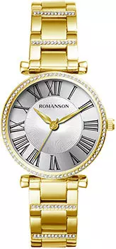 женские часы Romanson RM9A13TLG(WH). Коллекция Giselle