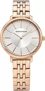 женские часы Romanson RM9A15LLR(WH). Коллекция Giselle